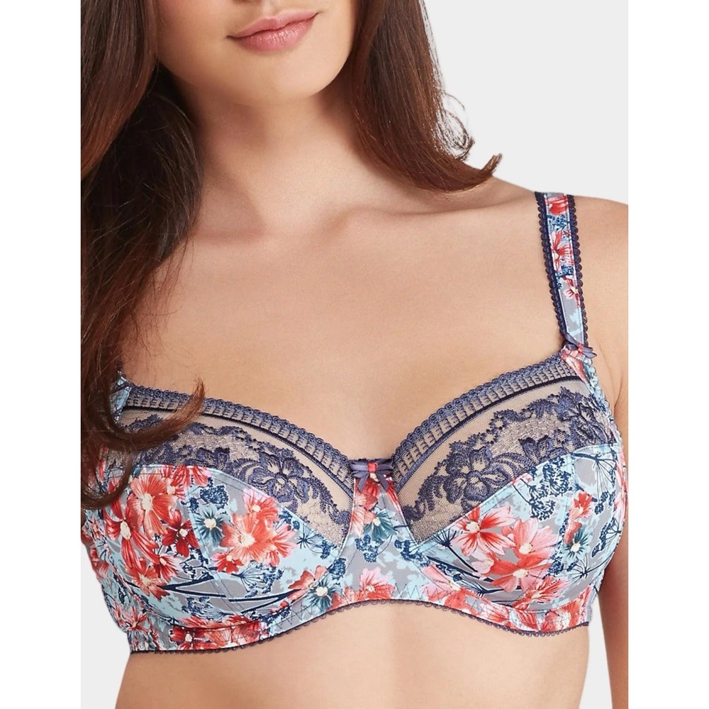 34DD (US) Fantasie Abigail Underwire Side Support Plunge Balconette Bra fl2952